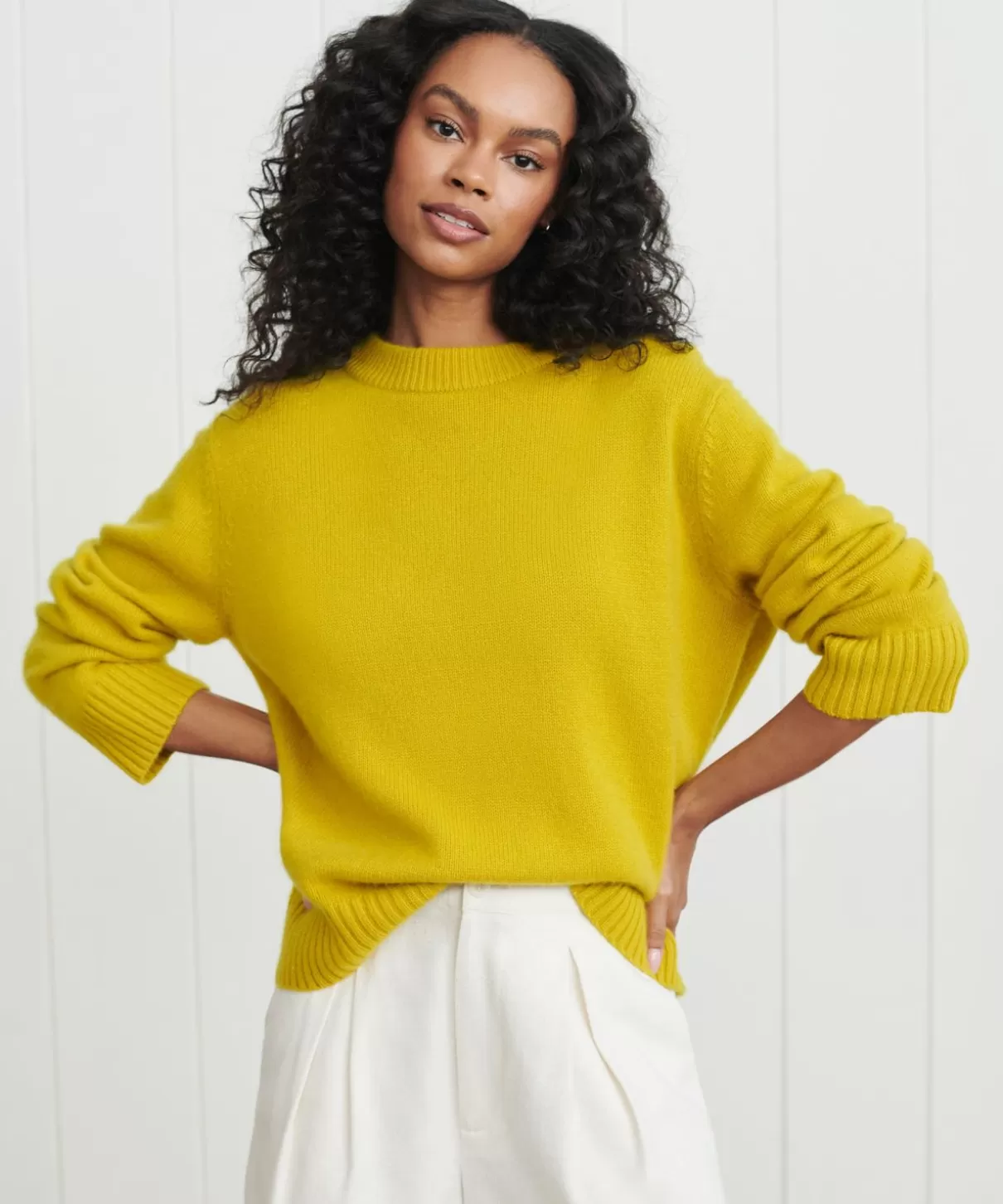 Women Jenni Kayne Cashmere Oversized Crewneck