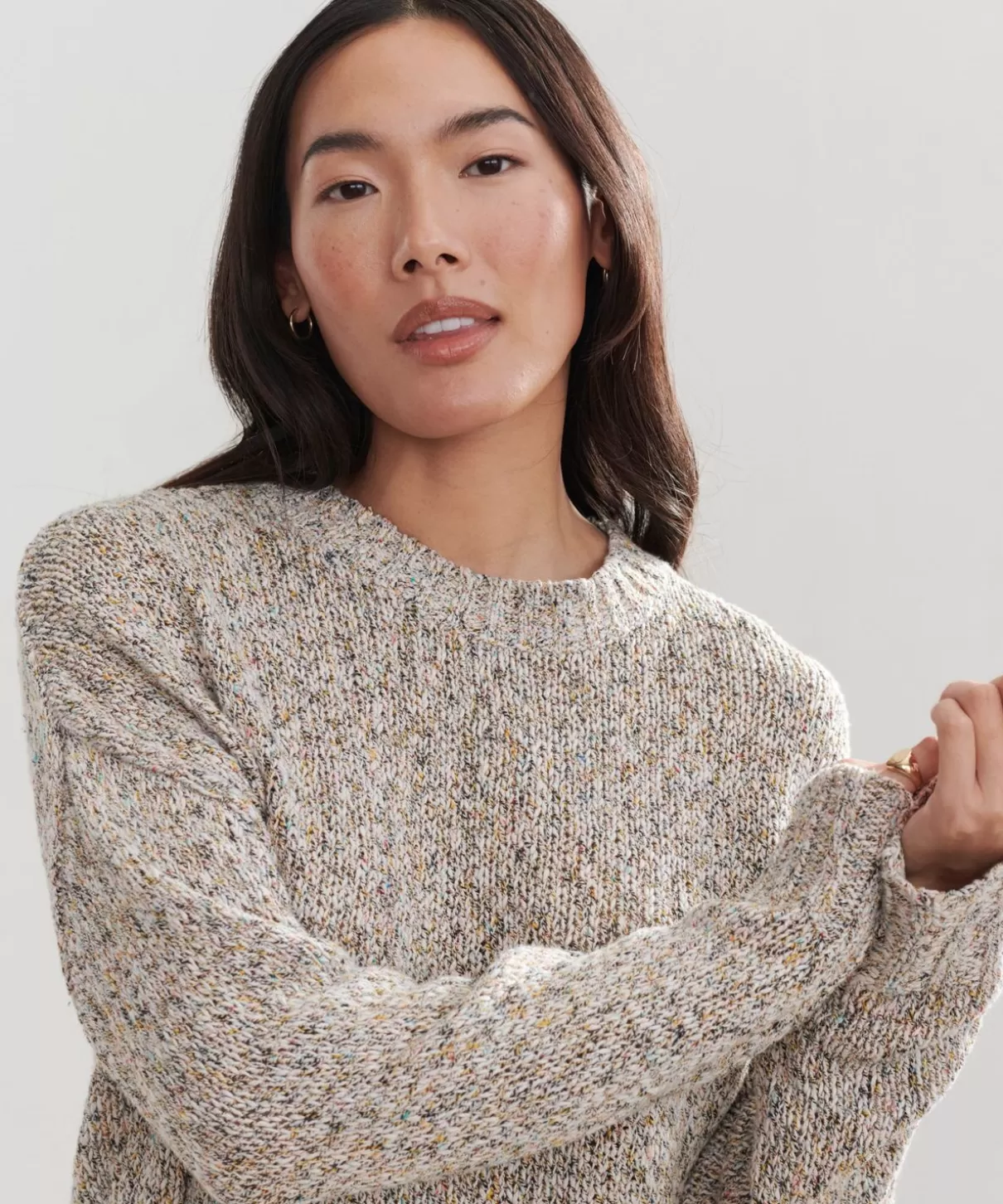 Women Jenni Kayne Cropped Cocoon Crewneck