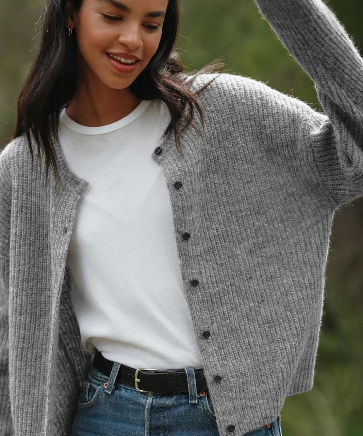 Women Jenni Kayne Hayes Crewneck Cardigan