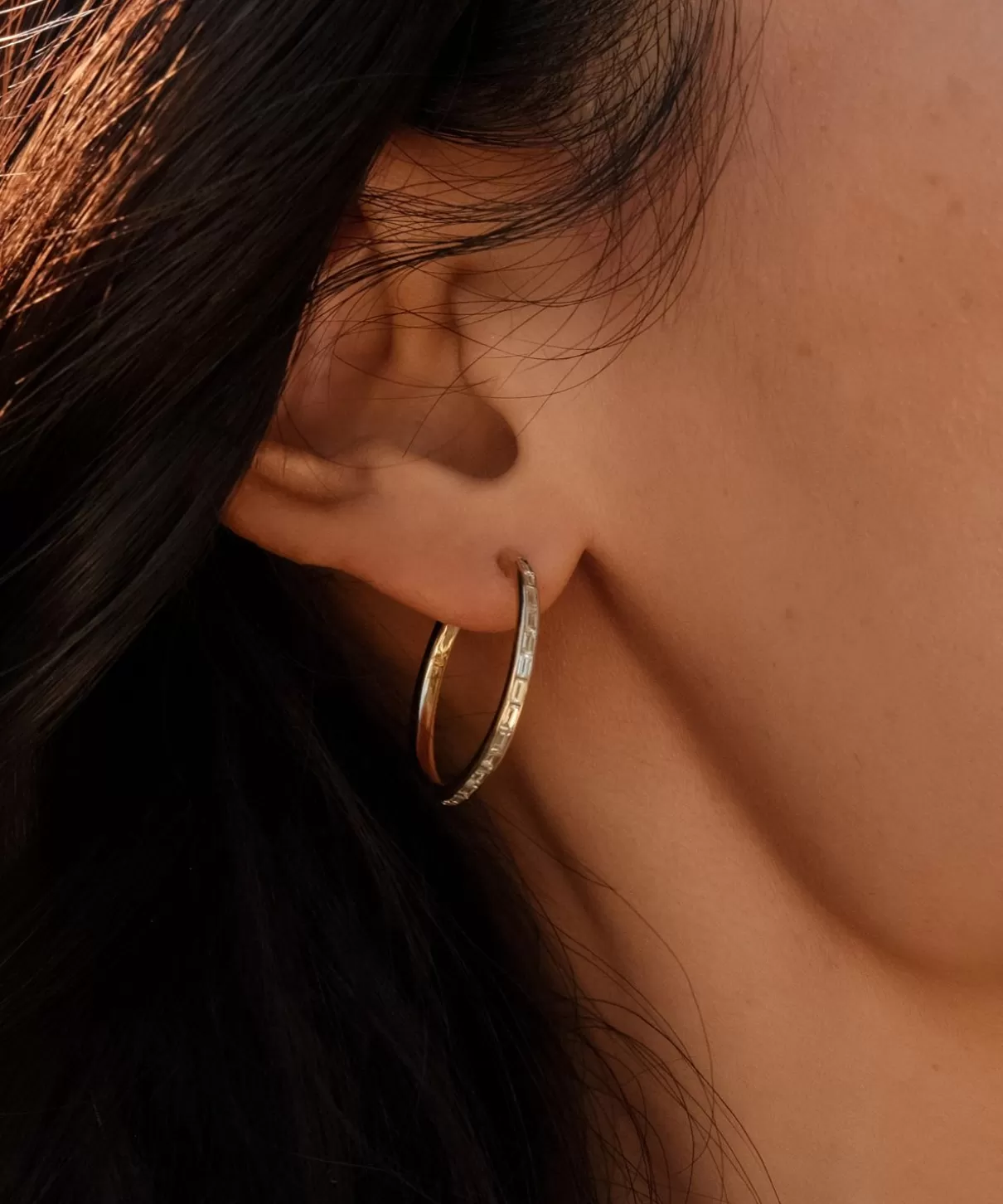 Women Jenni Kayne June Baguette Hoops