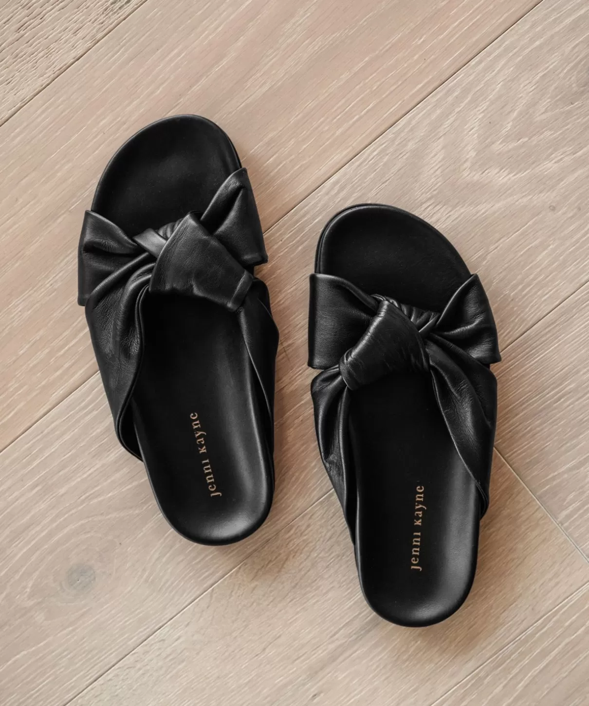 Women Jenni Kayne Leather Knot Sandal
