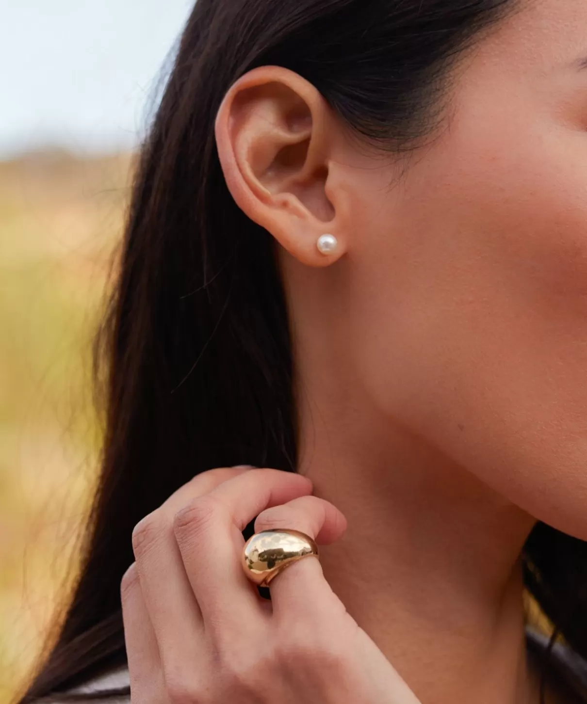 Women Jenni Kayne Medium Loren Pearl Studs