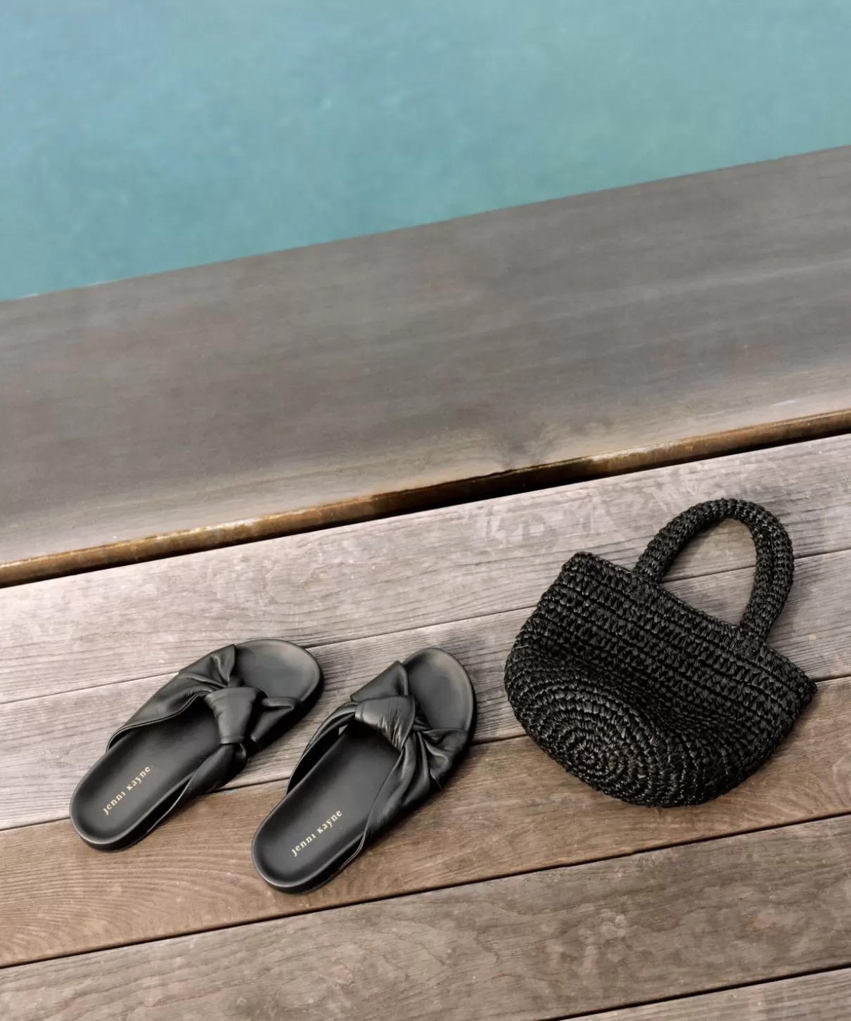 Women Jenni Kayne Mini Raffia Tote