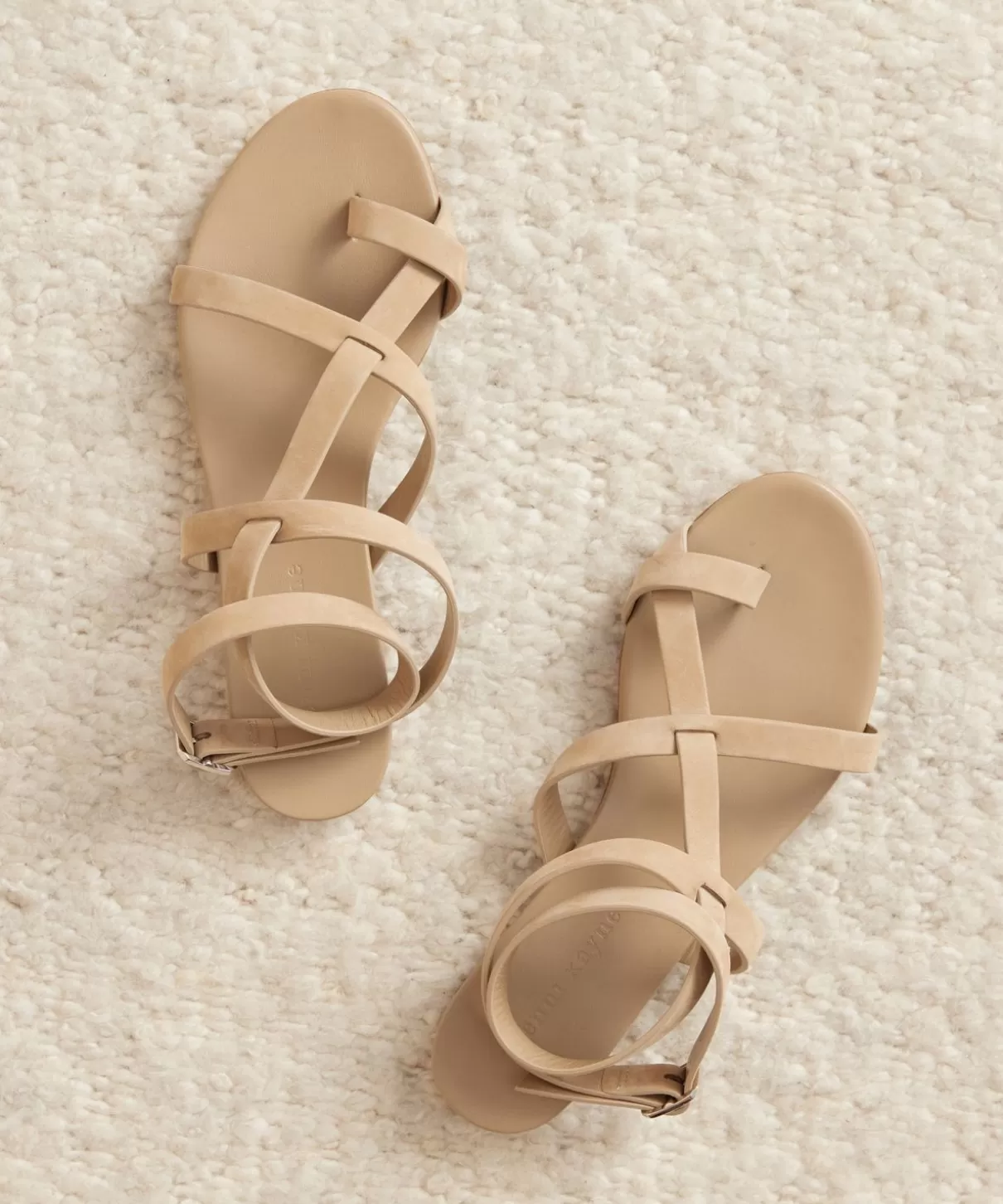Women Jenni Kayne Oiled Leather Strappy Sandal