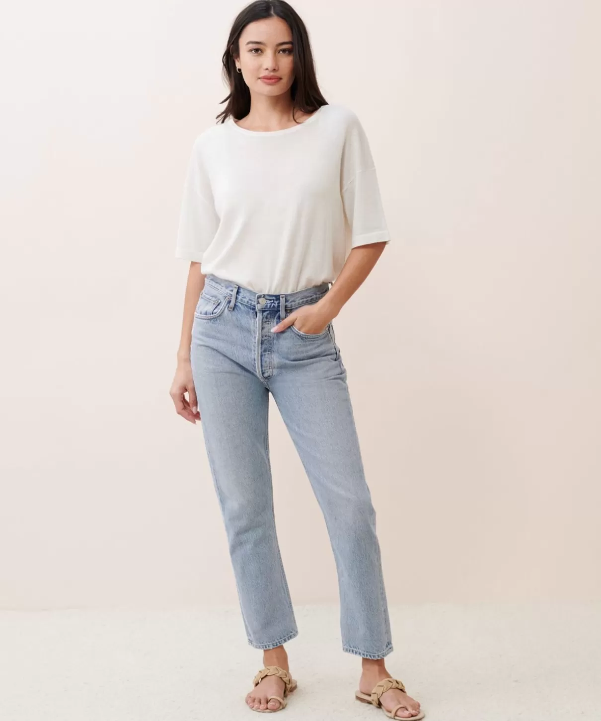 Women Jenni Kayne Riley Crop Jean