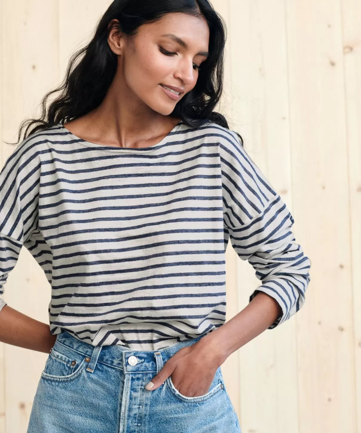 Women Jenni Kayne Rue Drop Shoulder Tee