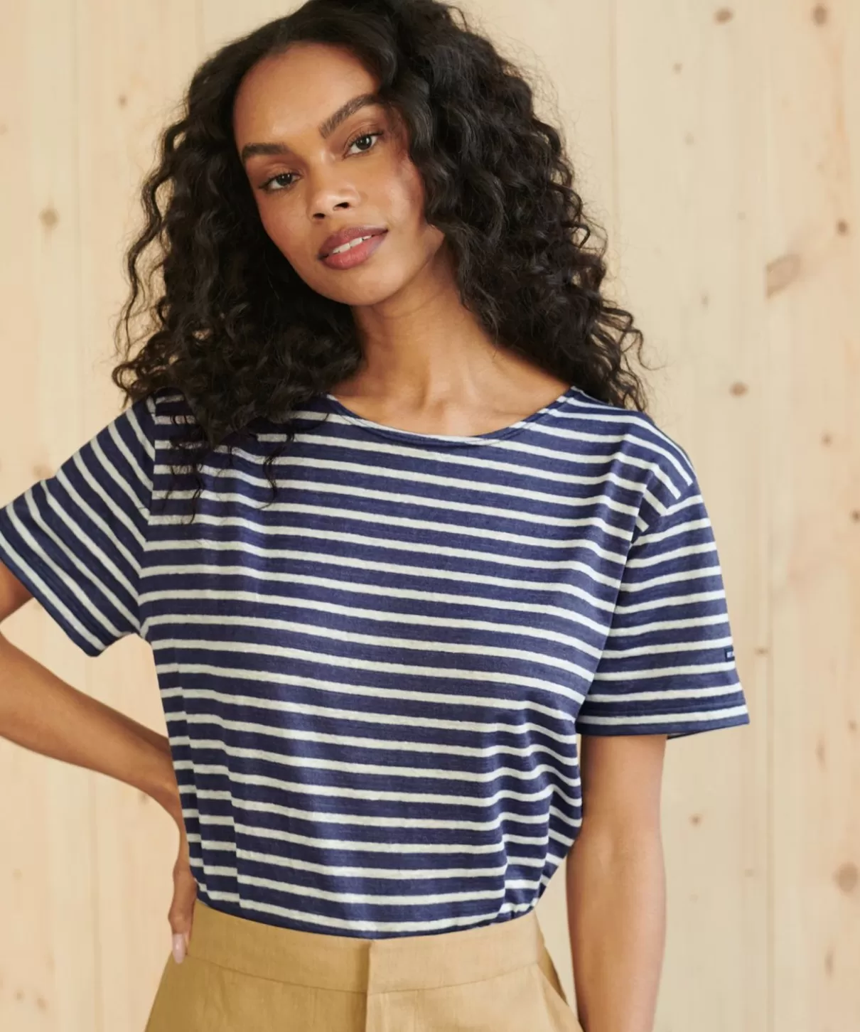 Women Jenni Kayne Rue Striped Tee