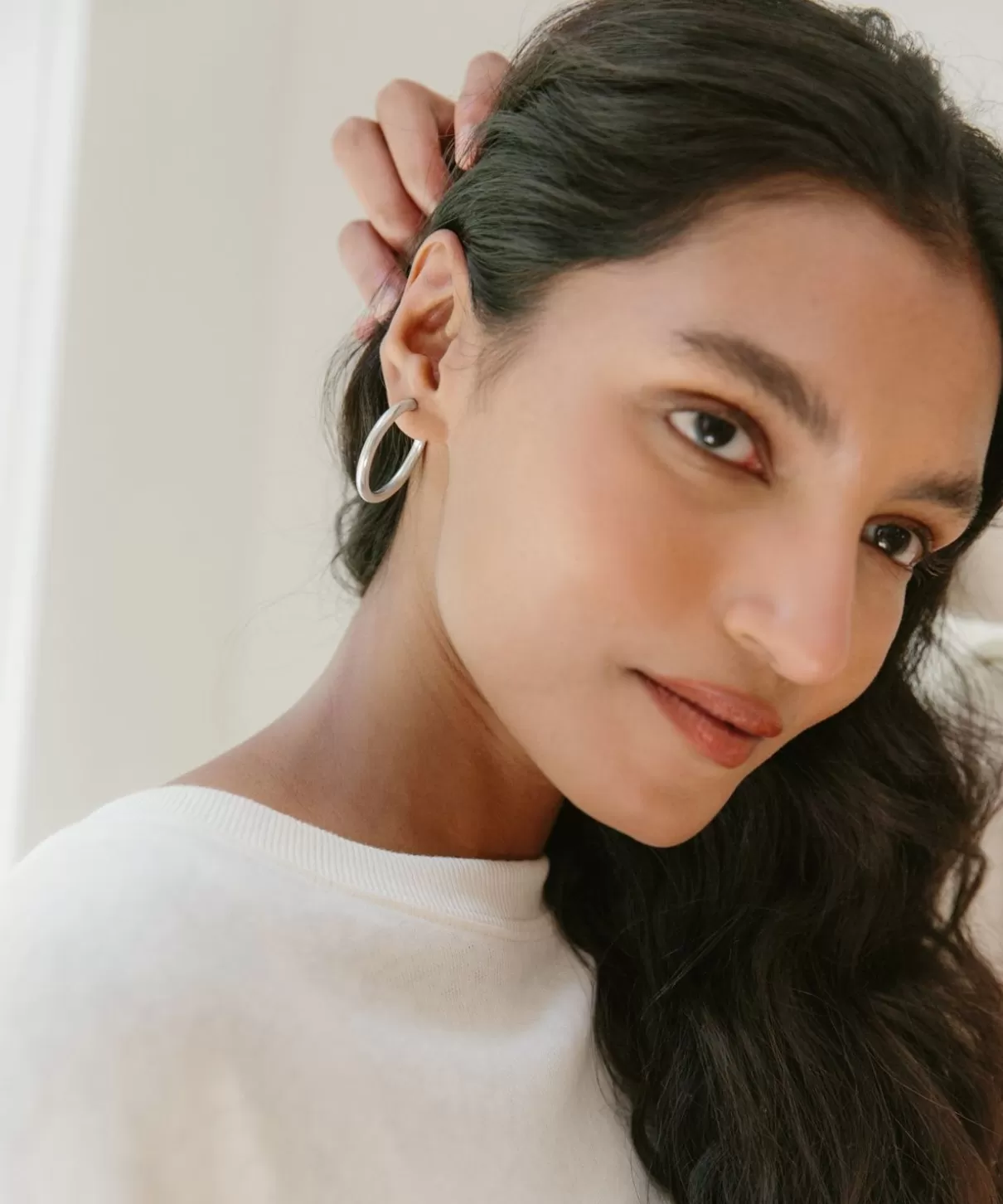 Women Jenni Kayne Small Clara Hoops