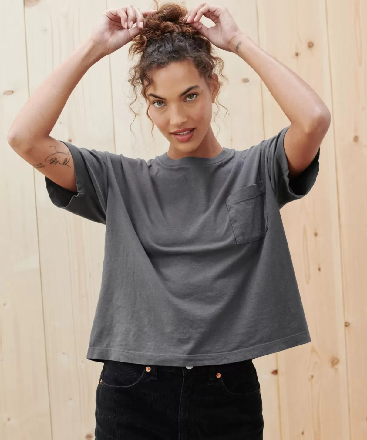 Women Jenni Kayne Vintage Pocket Tee