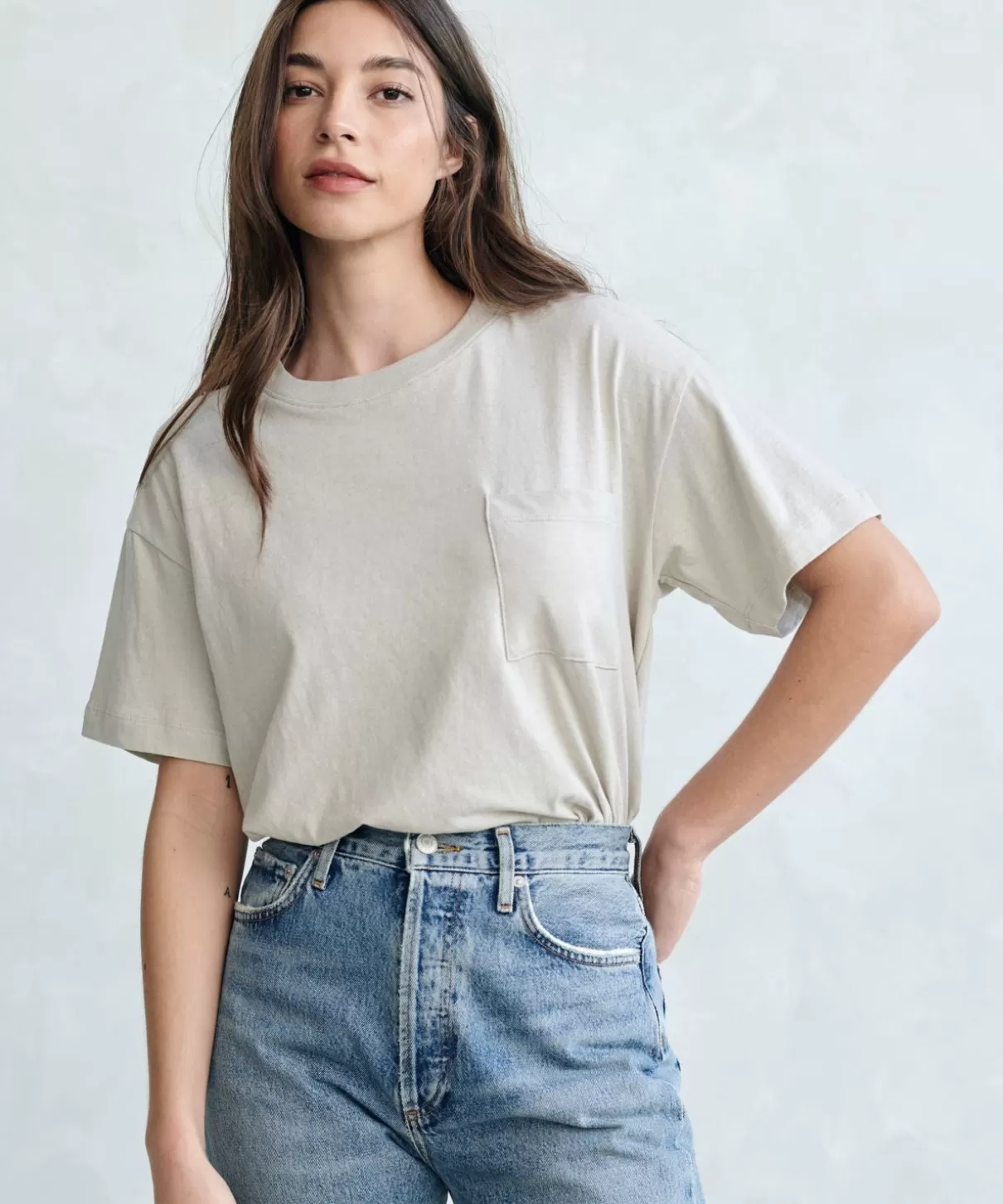 Women Jenni Kayne Vintage Pocket Tee